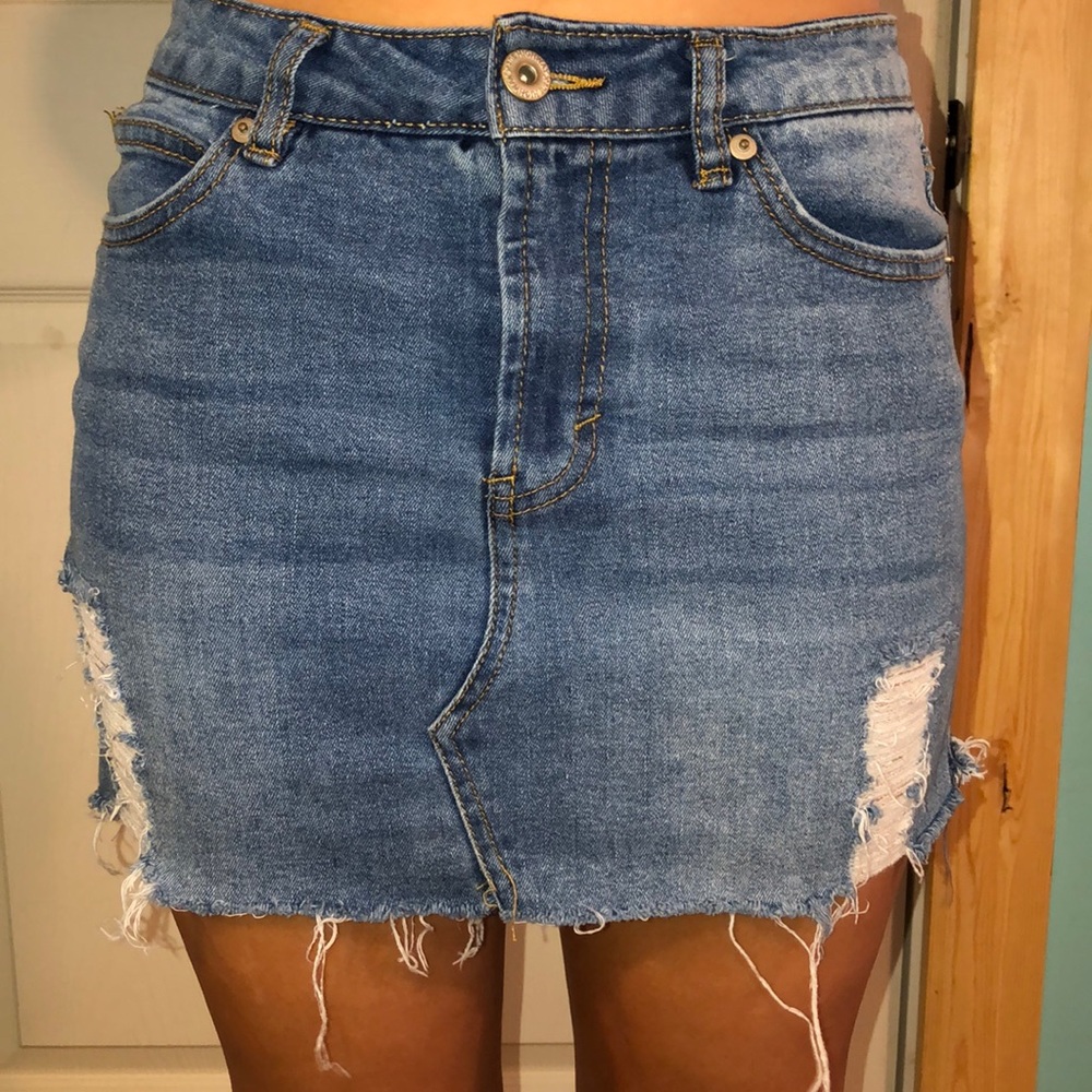 Denim Skirt